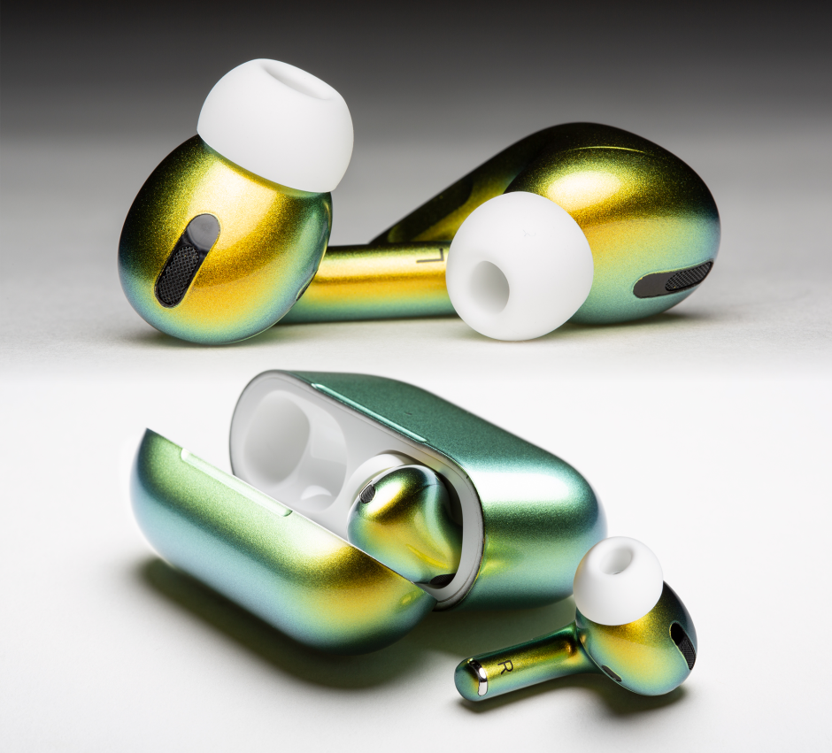 Эксклюзивные наушники  Apple AirPods Pro Green 2020